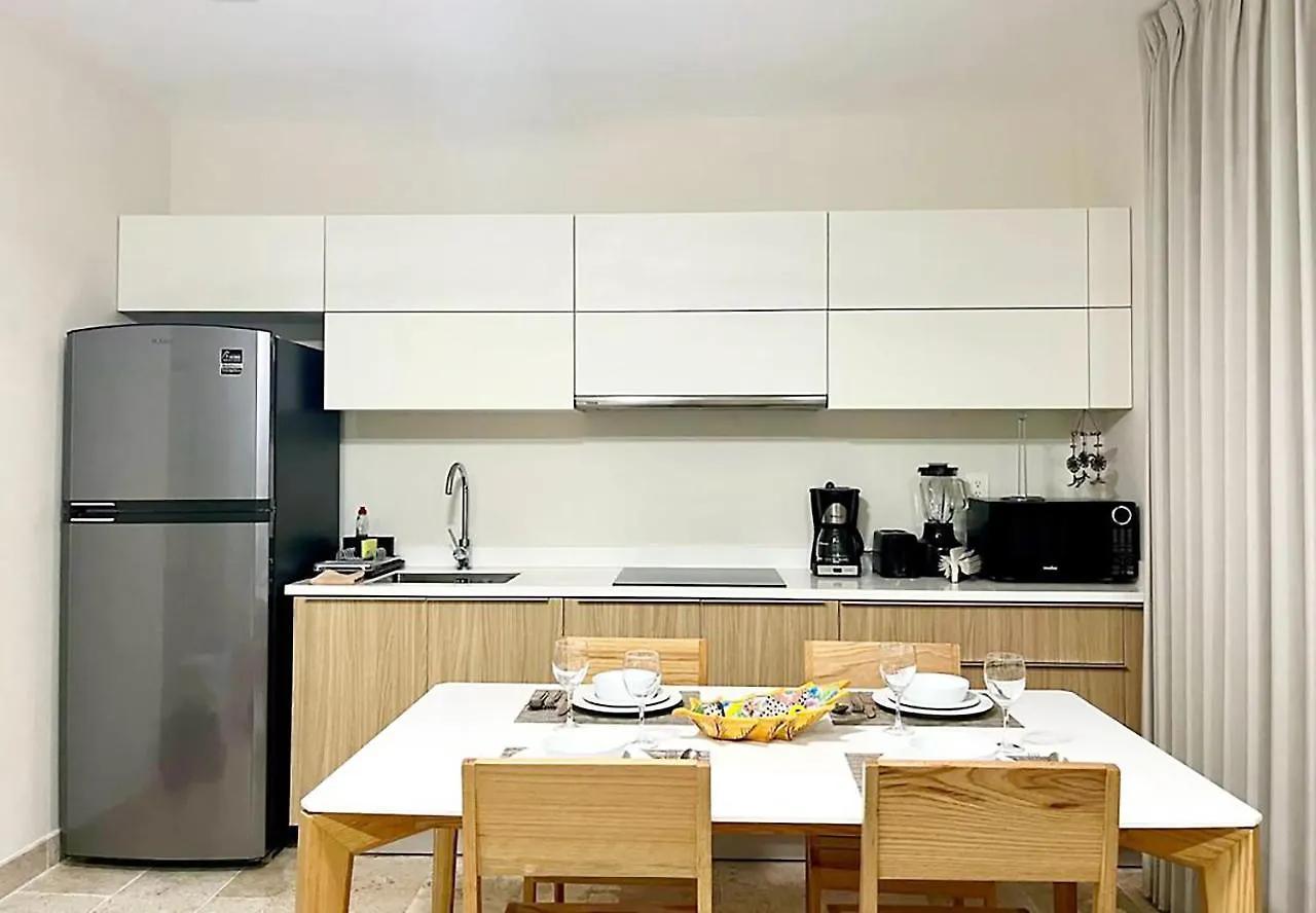 Apartmán Elegant 1Br Aldea Zama Tulum 0*,